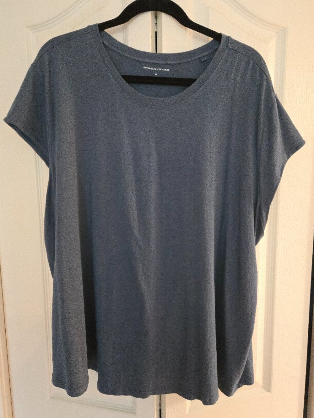 Universal Standard Ashley Cap-Sleeve Tee - Teal - XL (26/28)
